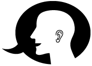 spot illustration of a bald-headed person
