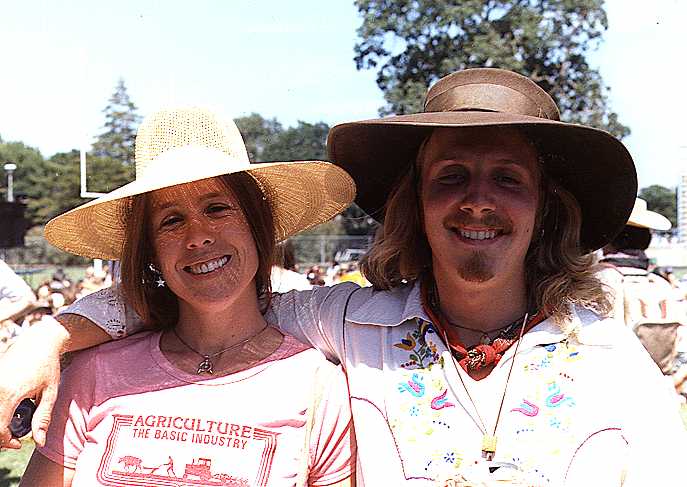 Kate Wolf and Bodie Wagner, 1977 Santa Rosa Folk Festival