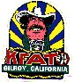 The original KFAT bumper sticker