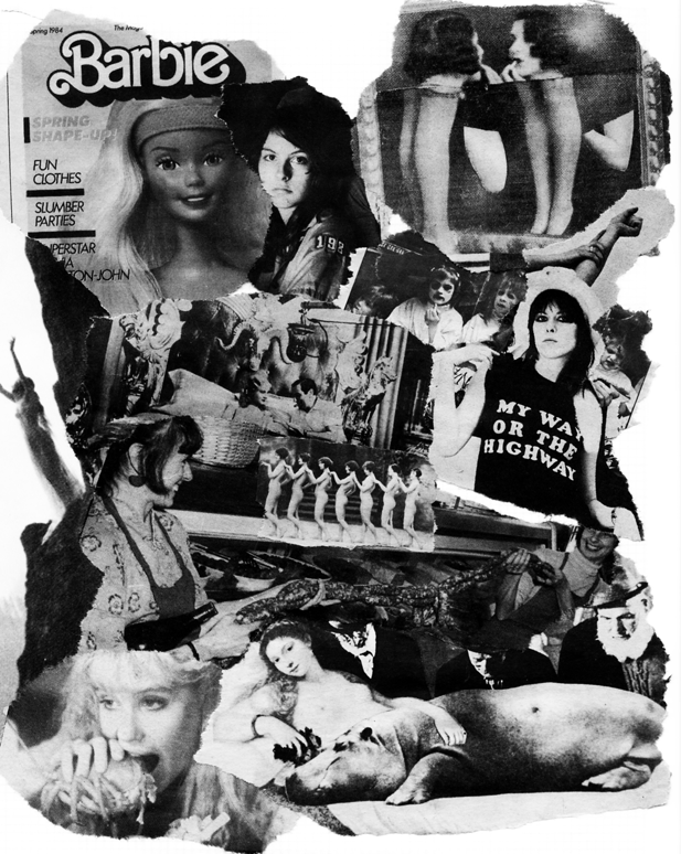 Black & White Photocopy Collage