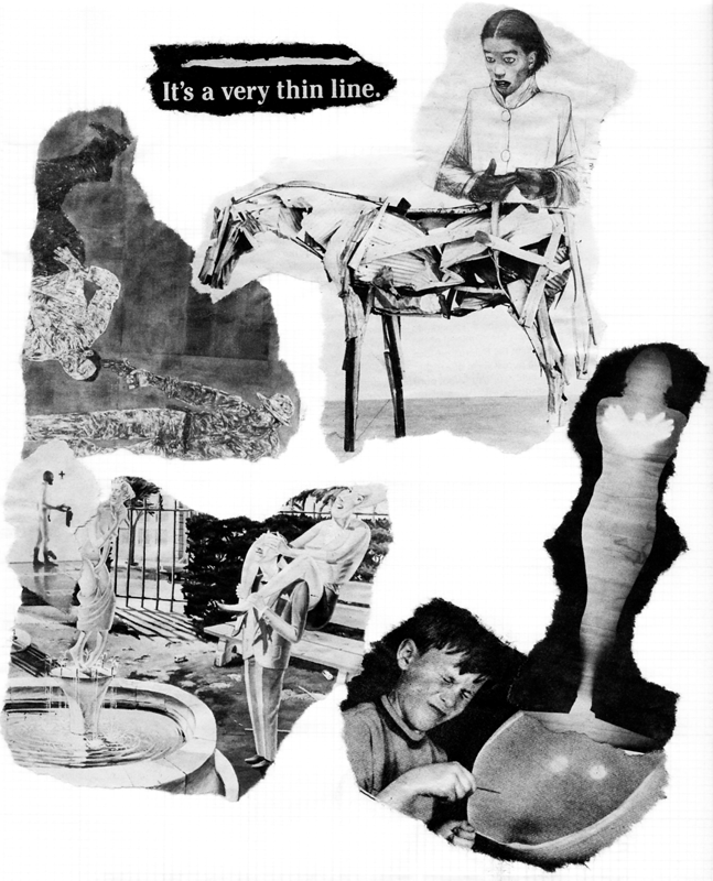 Photocopy collage