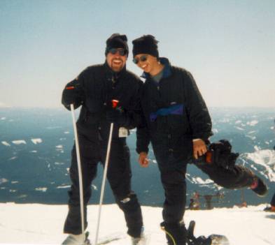 Me and John on Mount Hood