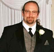 Picture of Adam at Marc's Wedding