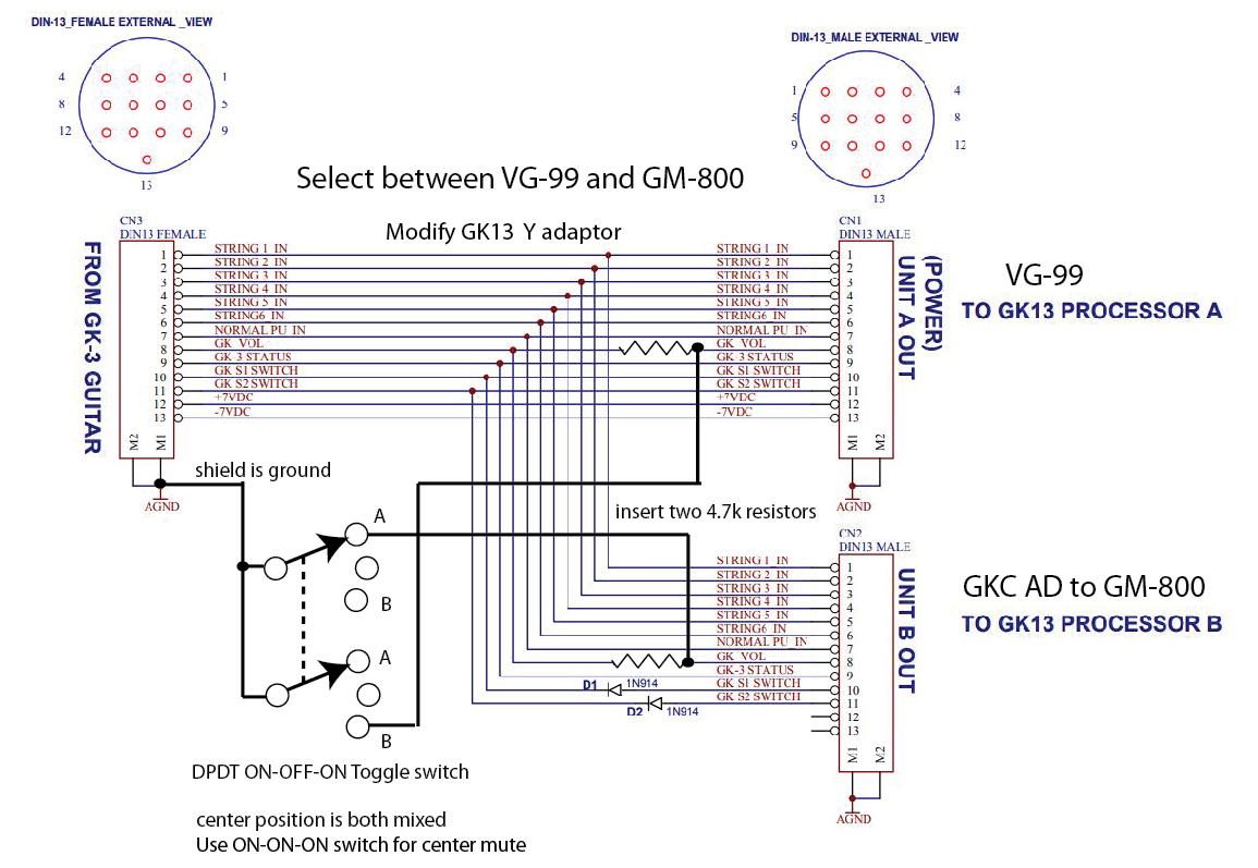 GM-800 with VG-99