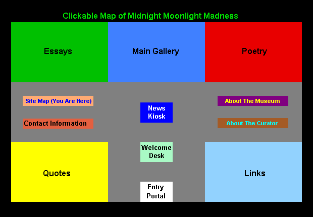 Midnight Moonlight Madness Site Map