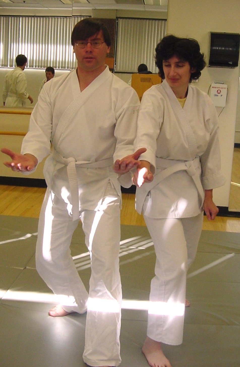 Tai no henko with Erik and Julia.