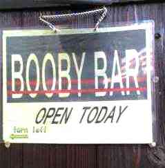 Booby Bar. January 2008.