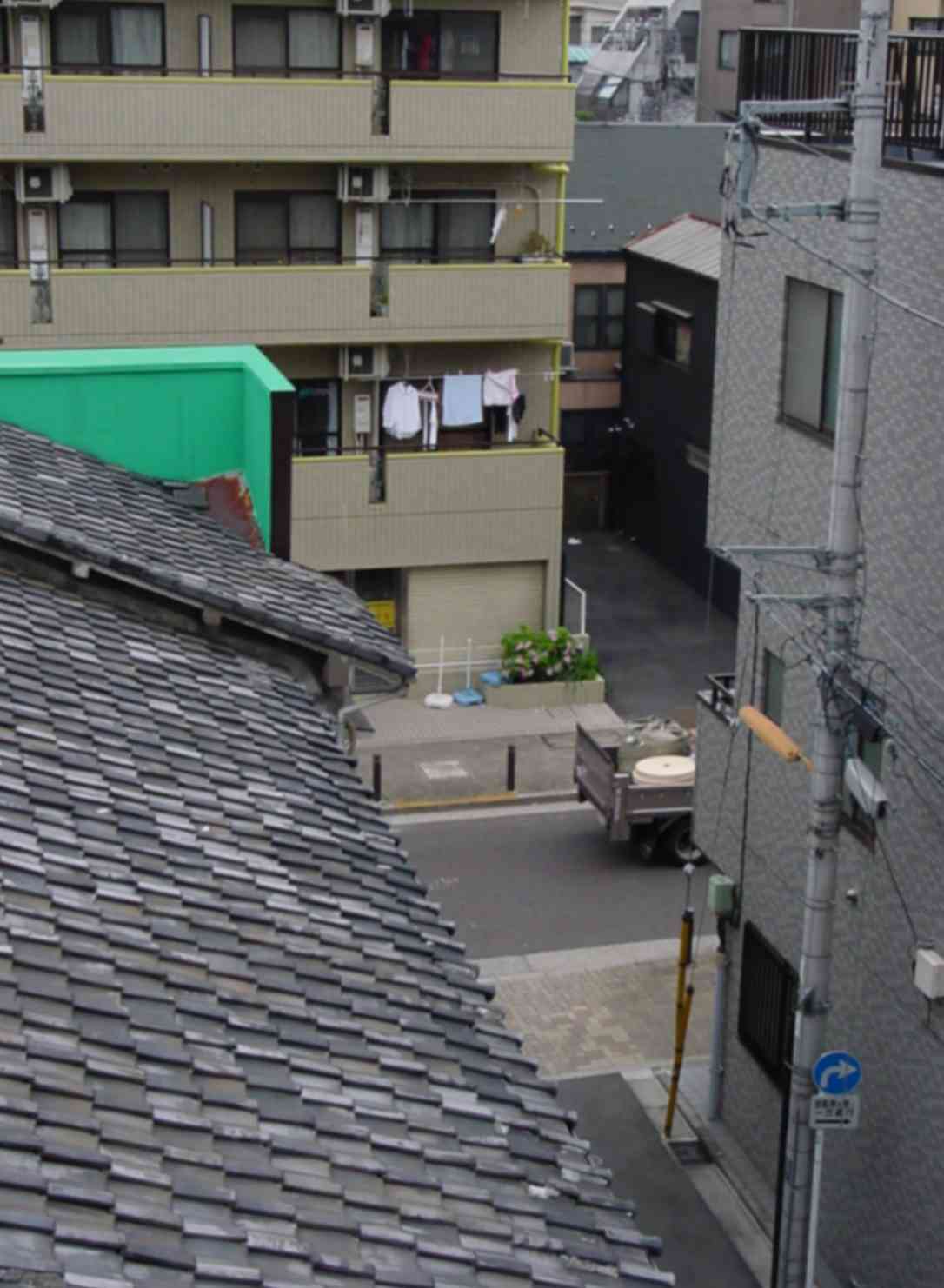 My rooftile view. March 26, 2008.