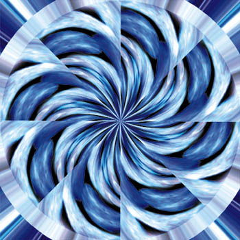 deep blue swirl