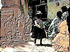 Market day in Siglo XX