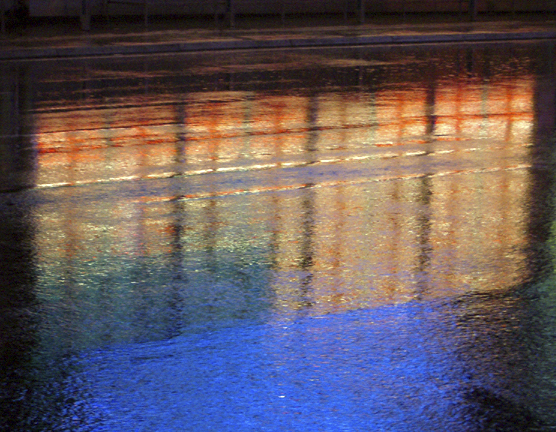 Liquid Light Orange N Blue