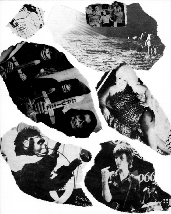 Black & White Photocopy Collage