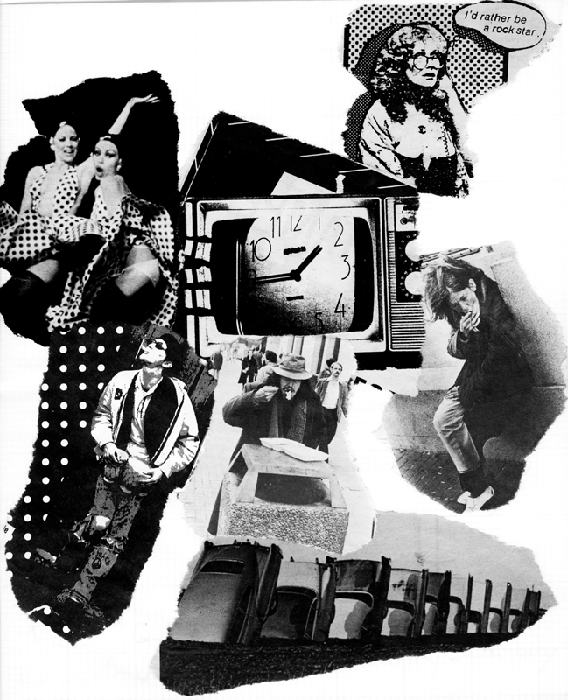 Black & White Photocopy Collage