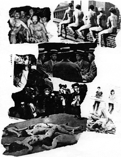 Black & White Photocopy Collage