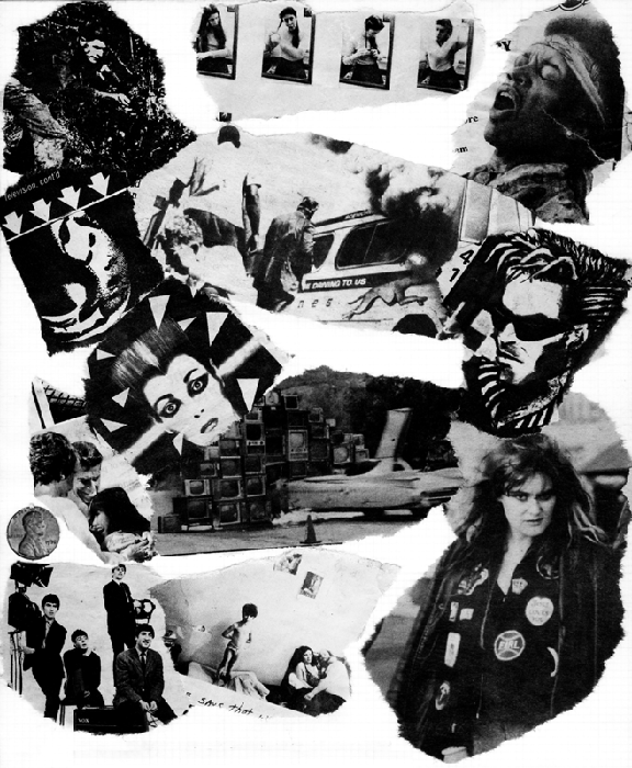 Black & White Photocopy Collage