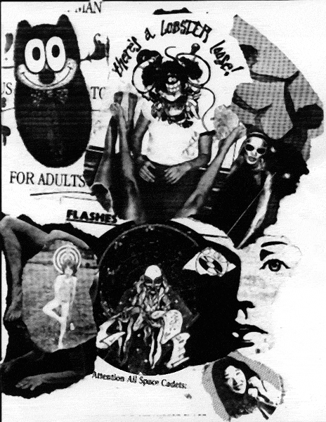 Black & White Photocopy Collage