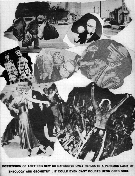 Black & White Photocopy Collage