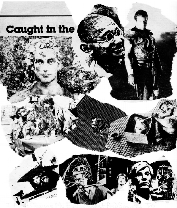 Black & White Photocopy Collage