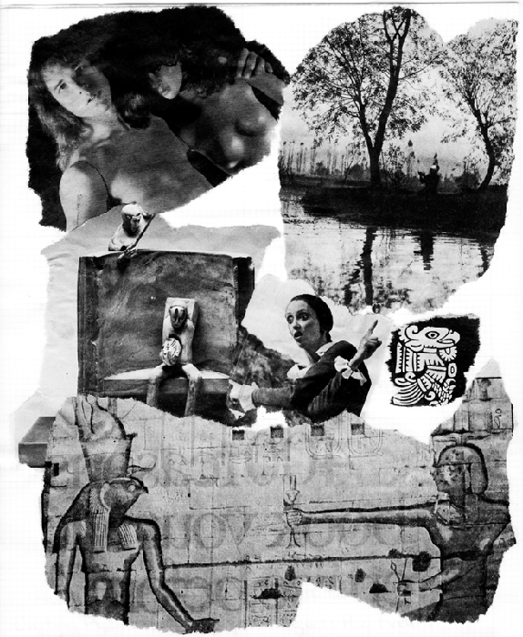 Black & White Photocopy Collage