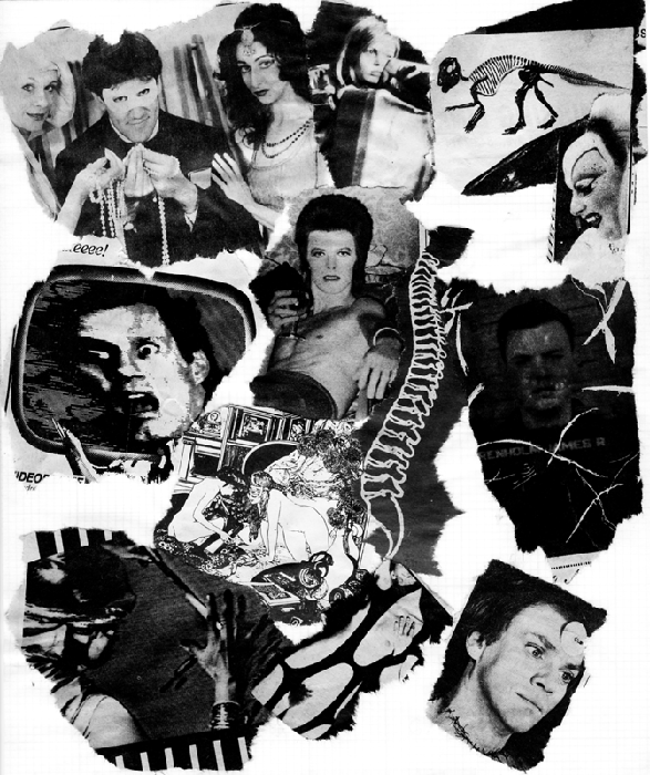 Black & White Photocopy Collage
