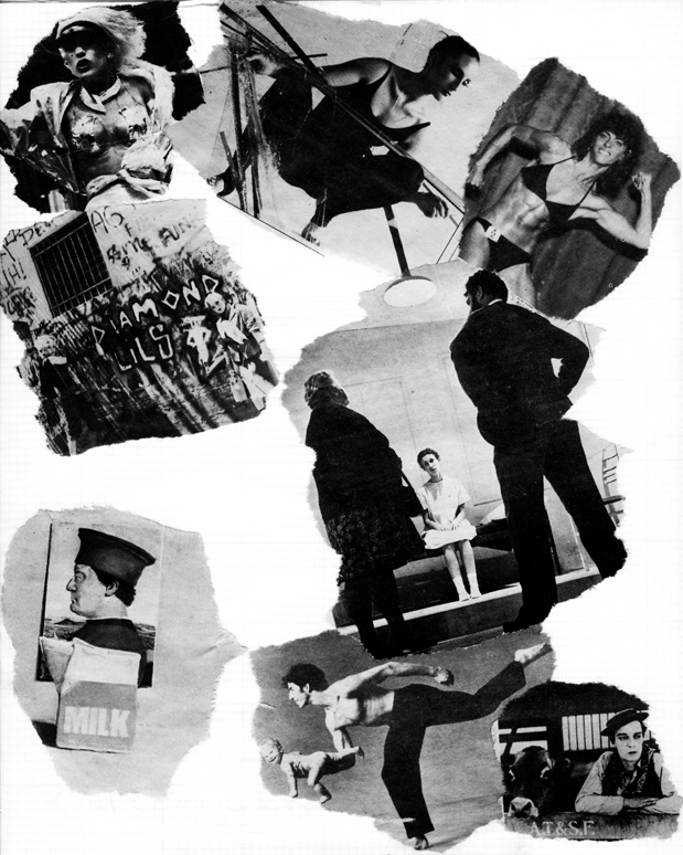 Black & White Photocopy Collage