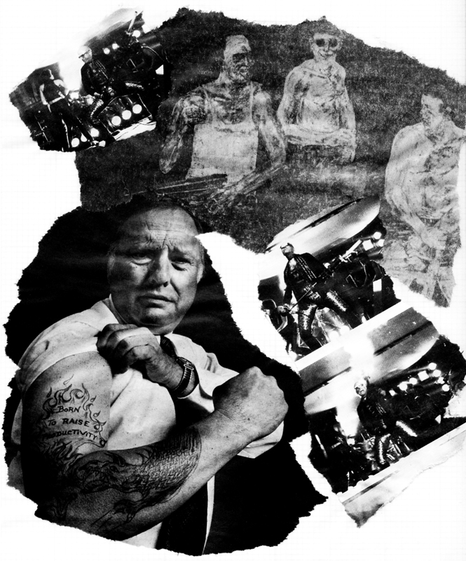 Black & White Photocopy Collage