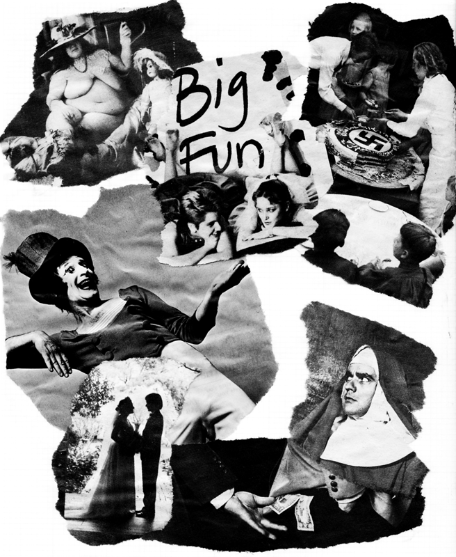 Black & White Photocopy Collage