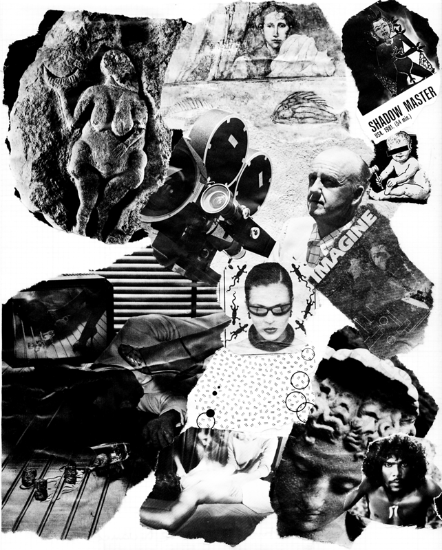 Black & White Photocopy Collage