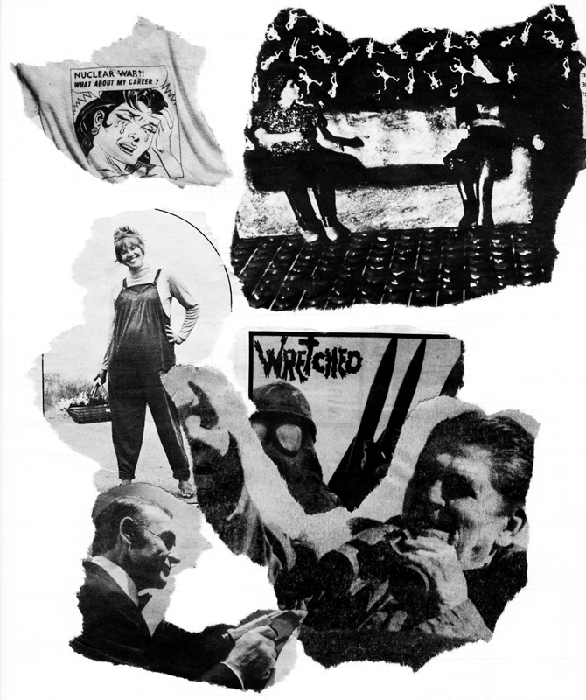 Black & White Photocopy Collage
