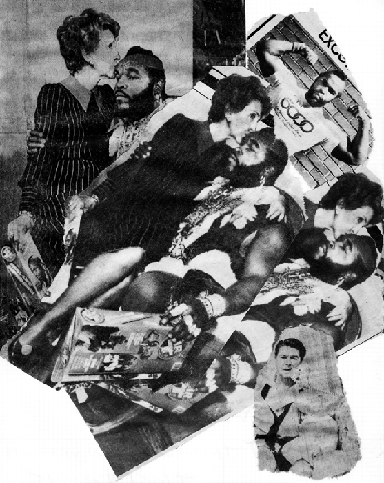 Black & White Photocopy Collage