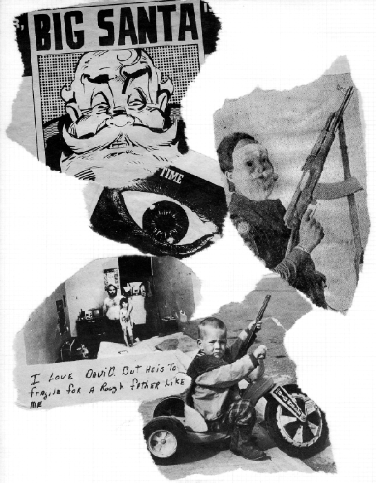 Black & White Photocopy Collage