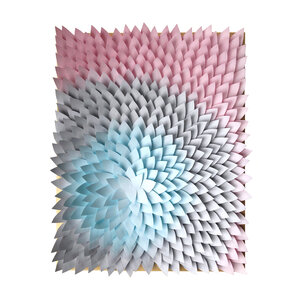 Paper abstract collage by Scott Idleman