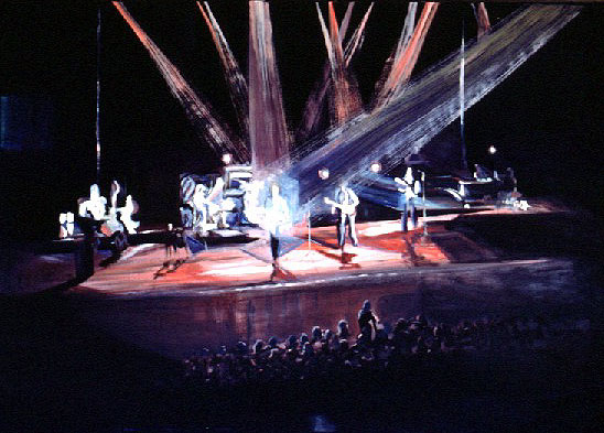 Dylan Band, Ann Arbor, Painting