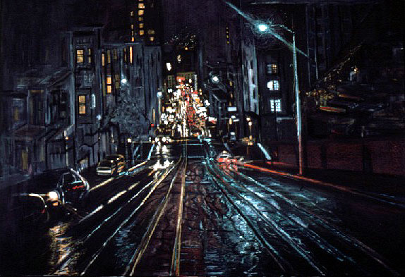 Painting Mason from California, San Francisco