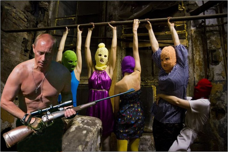 Putin Meets Pussy Riot