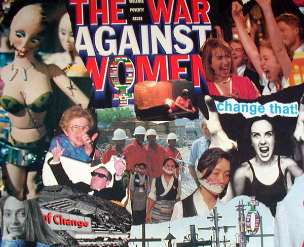 Small section of the Collage of the
        90's