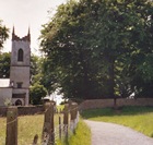Pathway to the top of the hill - past ancient church