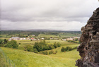 looking from the  castle back toward town