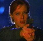mad derranged gun toting scully